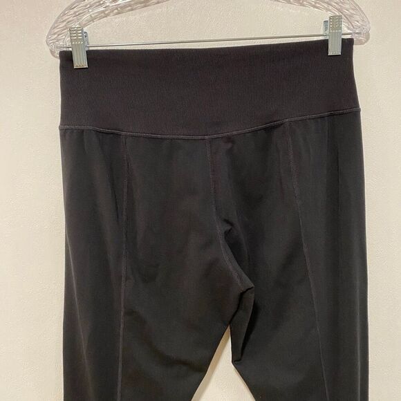 Athleta Black Ruched Ankle Jogger Pants Women’s Size Small - Picture 3 of 8